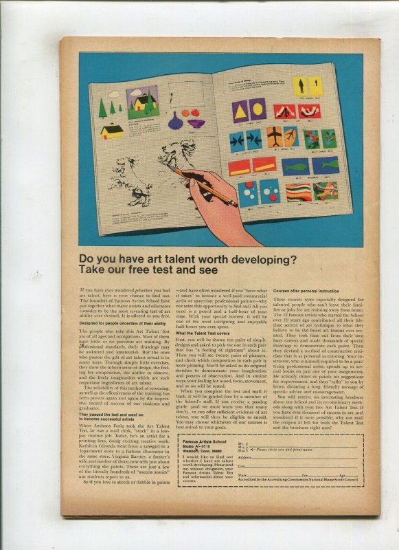 FANTASTIC FOUR #109 (5.0) DEATH IN THE NEGATIVE ZONE!! 1971