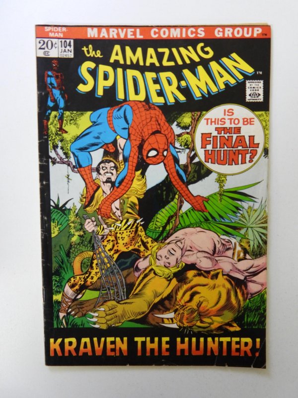 The Amazing Spider-Man #104 VG/FN condition