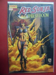 RED SONJA - VS. THULSA DOOM #1 WILL CONRAD COVER 2006  DYNAMITE COMICS