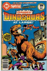 DC SPECIAL 27 VG-F May 1977 DINOSAURS AT LARGE - CAPT C