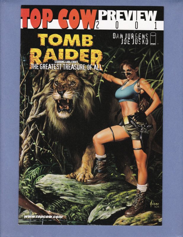 Top Cow 2001 Preview #1 NM Tomb Raider Greatest Treasure of All