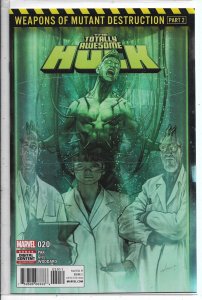 TOTALLY AWESOME HULK #20 (2017) 1st appearance Bobby Andrews NM 9.4+  n181x