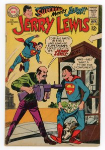 Adventures of Jerry Lewis #105 Superman VG