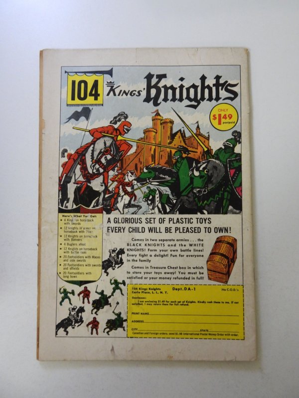 Batman #153 (1963) VG condition stains back cover