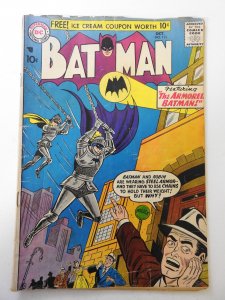 Batman #111 (1957) GD/VG Condition moisture stain