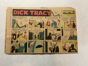 Dick Tracy Newspaper Comics Sundays 1958 InComplete Year 35 Total Great Shape!