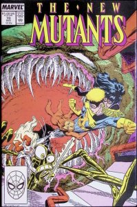 NEW MUTANTS Comic Issue 70 — Louise Simonson Terry Shoemaker — 1988 Marvel VG