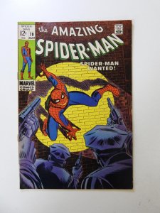 Amazing Spider-Man #70 (1969) VG+ condition bottom staple detached from cover