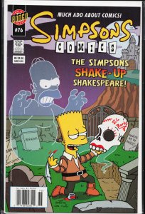 Simpsons Comics #76 (2002) The Simpsons