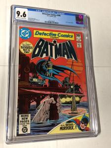 Detective Comics 498 Cgc 9.6 Ow/w Pages