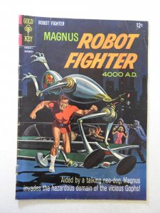 Magnus, Robot Fighter #16 (1966) VG- Condition centerfold detached bottom staple