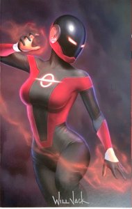 RADIANT RED #1 WILL JACK MASKED/UNMASKED VIRGIN VARIANT SET SIGNED W/COA  NM.