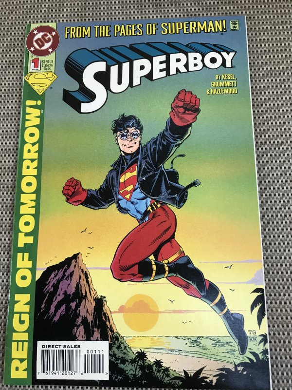 Superboy #1 : DC 2/94 VF+; 1st appearance of KNOCKOUT