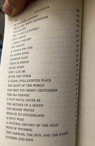 Ernest Hemingway’s short stories(49!) 1986 like new