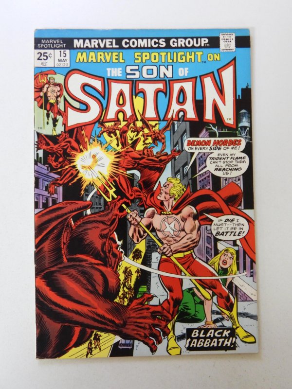 Marvel Spotlight #15  (1974) FN/VF condition MVS intact