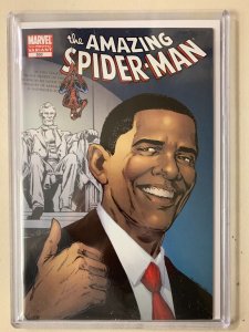 Amazing Spider-Man #583 Obama cover 6.0 (2009)