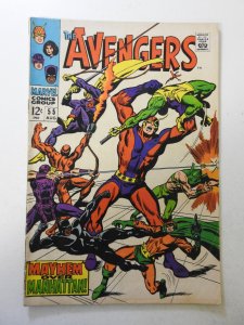 The Avengers #55 (1968) VG- Condition see desc