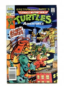 Teenage Mutant Ninja Turtles Adv. #10 -  Newsstand Variant (8.5) 1990