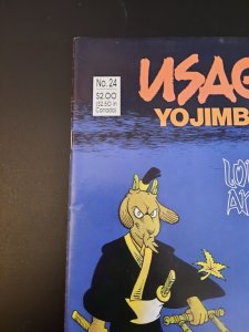 Usagi Yojimbo #24 VF Volume 1 (Fantagraphics, 1990) Stan Sakai HTF RARE 
