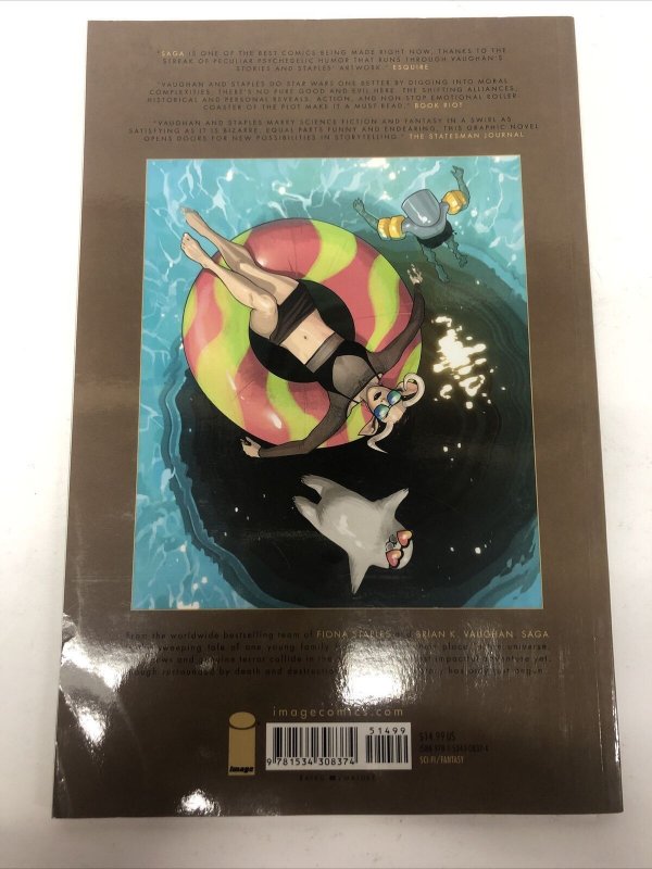 Saga Vol # 9 (2018) TPB SC Image  Brian Vaughan•Fiona Staples