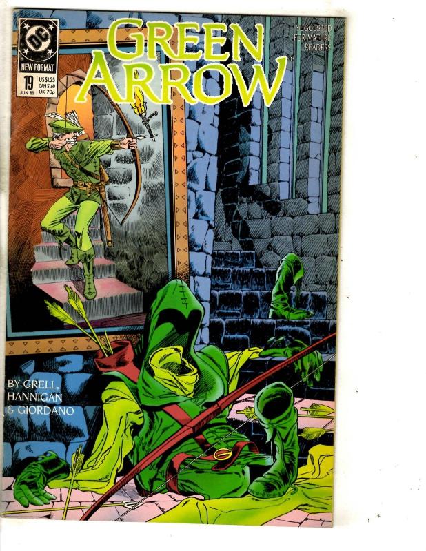 8 Green Arrow DC Comic Books # 18 19 20 21 22 23 24 25 Superman Batman J291