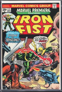 Marvel Premiere #17 (1974) Iron Fist