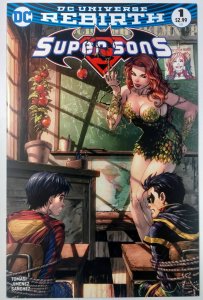 Super Sons #1 (9.4, 2018) Posion Ivy Variant-Cover 