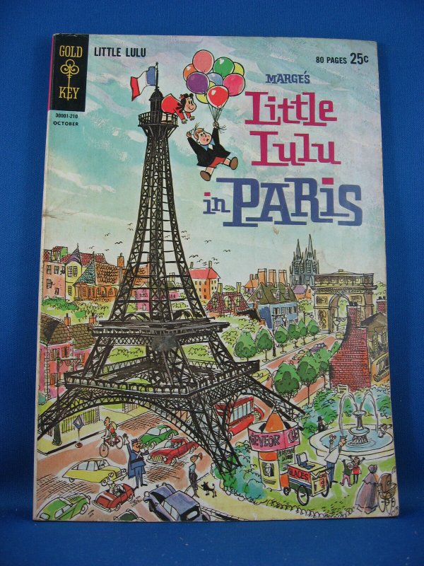 Marges LITTLE LULU IN PARIS 1 VG 1962