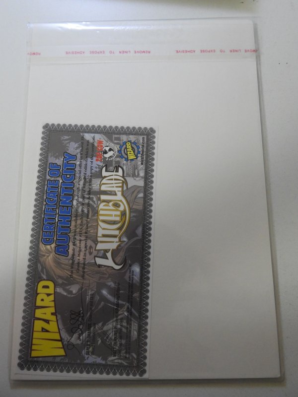 Witchblade #½ (2001) W/ COA
