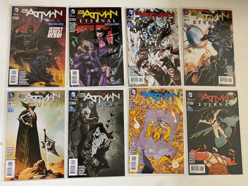 Batman Eternal lot #1-51 missing #10 DC 51 different books 8.0 VF (2014 to '15)  