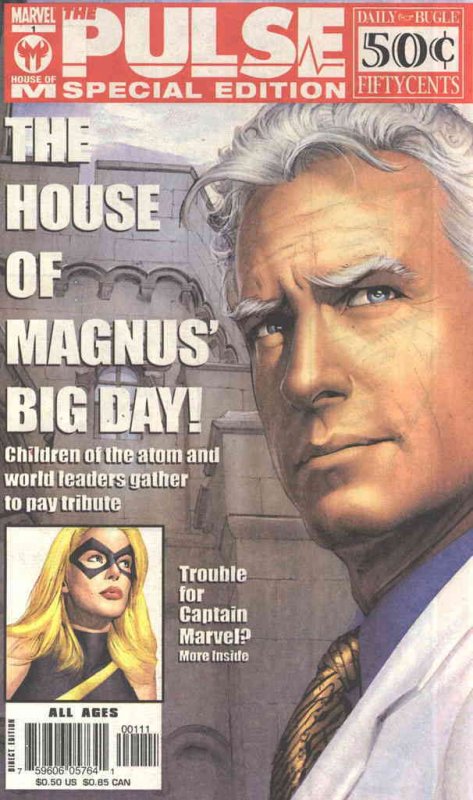 Pulse, The: House of M Newspaper Special #1 FN ; Marvel