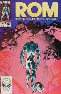 Rom #48 FN ; Marvel | Spaceknight Bill Mantlo