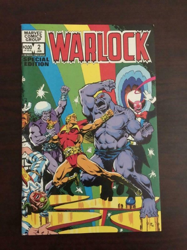 WARLOCK #2 SPECIAL EDITION, VF/NM, Jim Starlin, Marvel 1982 more in store