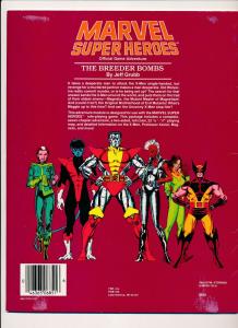 Marvel Super Heroes The Breeder Bombs D&D Style Adventure Game MH-1 6851(HX936) 