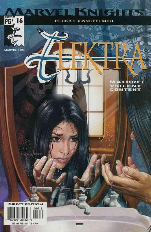 Elektra (3rd Series) #16 VF/NM Marvel - save on shipping - details inside