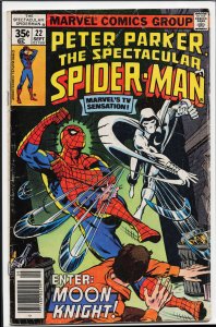 The Spectacular Spider-Man #22 (1978) Spider-Man