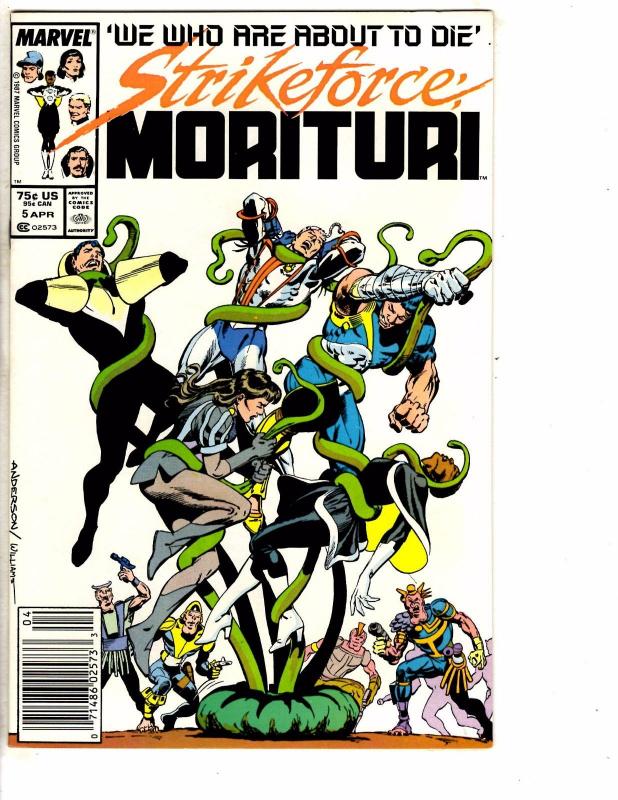 4 Marvel Comics Excalibur # 72 Sleepwalker # 14 Strikeforce Morituri # 2 5 J208