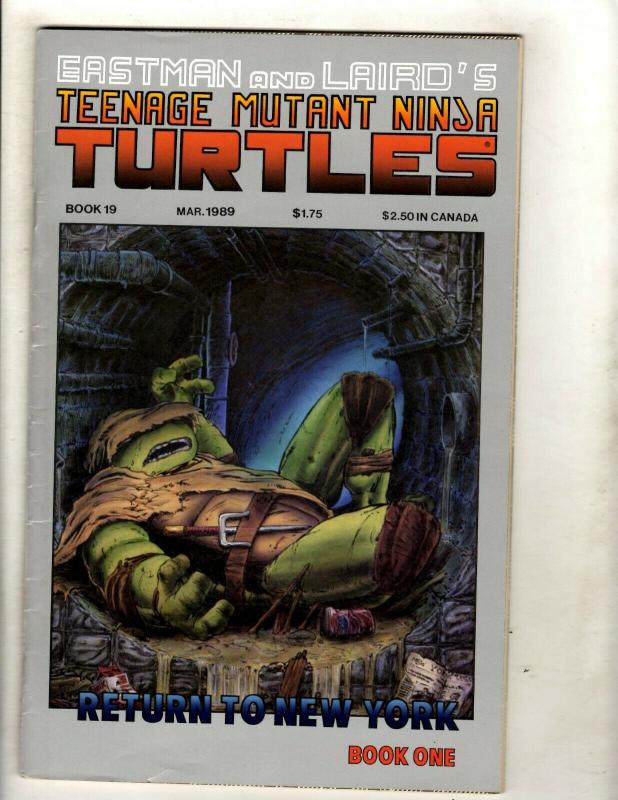 Lot Of 4 Teenage Mutant Ninja Turtles Mirage Studios Comic Books 17 19 20 21 EK8