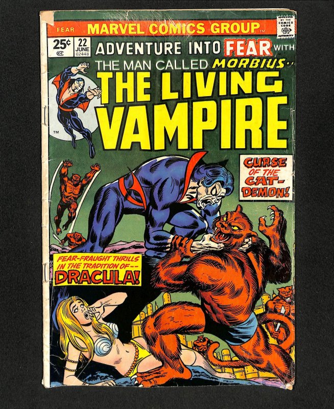 Fear #22 Morbius!
