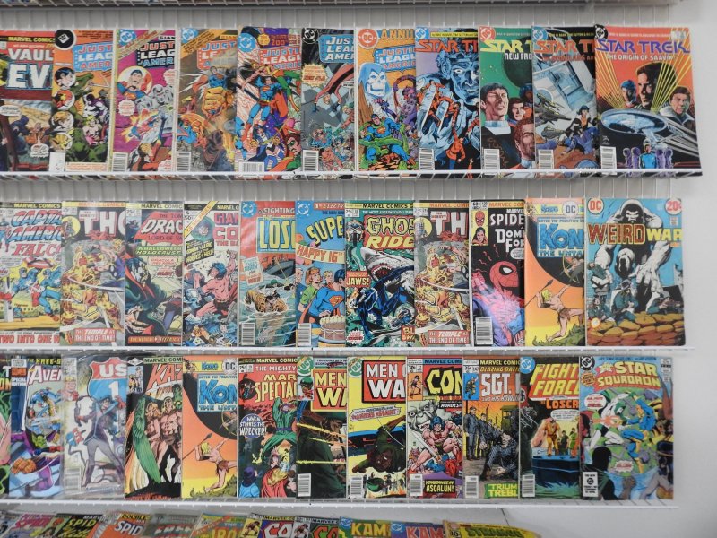 Huge Lot 190+ Comics W/ Silver/Bronze Spidey+ Avg VG- Condition! MUST SEE!!