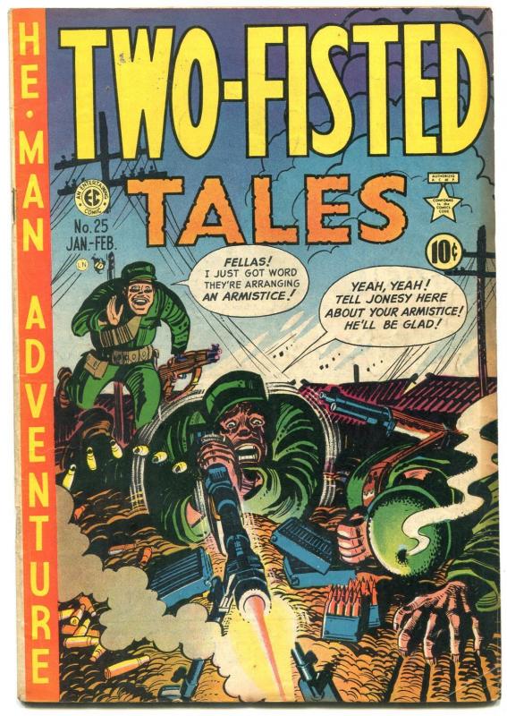 Two-Fisted Tales #25 1952- Kurtzman cover- EC golden age war VG/F | Comic  Books - Golden Age, EC, War / HipComic