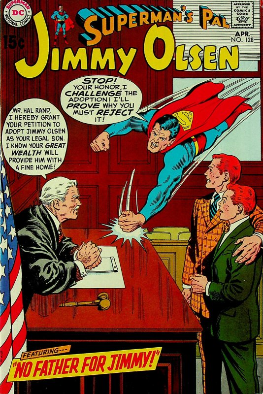 Superman's Pal Jimmy Olsen No.128 (Apr 1970, DC) - Fine/Very Fine