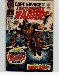 Captain Savage #1 (1968) Captain Savage and His Leatherneck Raiders