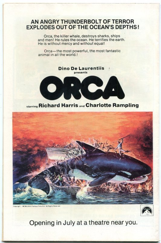 Human Fly #1  1977 - Marvel  -VF+ - Comic Book