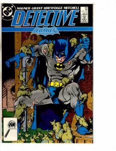 6 Detective Comics Feat. Batman DC Comic Books # 584 585 586 587 588 589 CR3
