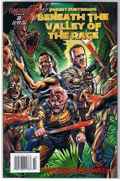 BENEATH the VALLEY OF the RAGE #2, VF+, Robert Kurtzman, 2007