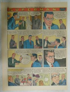 Superman Sunday Page #1015 by Wayne Boring from 4/12/1959 Tabloid Page Size