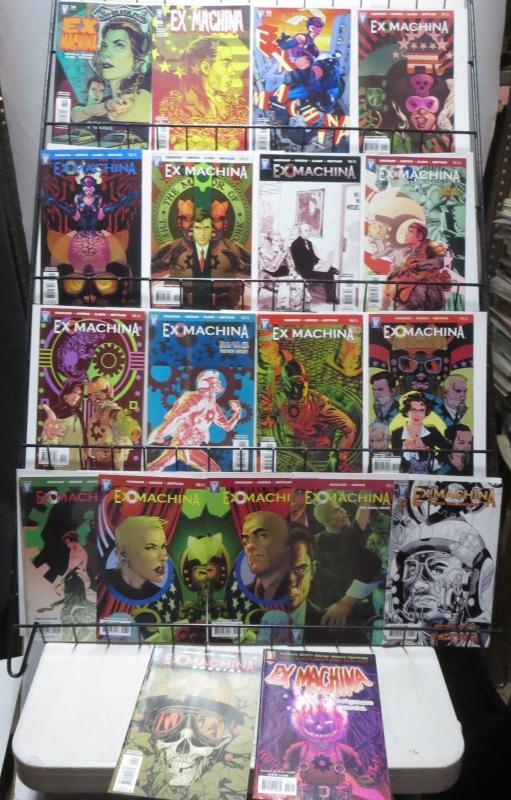 Ex Machina (Wildstorm 2004) #2-45,47-50  Brian K. Vaughn Powered Fanboy! VF/+