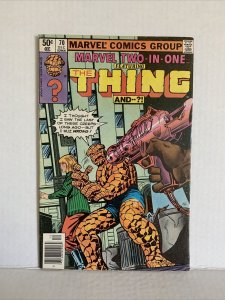 Marvel Two-In-One #70 (B)