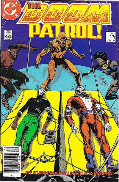 Doom Patrol (2nd Series) #3 (Newsstand) FN ; DC